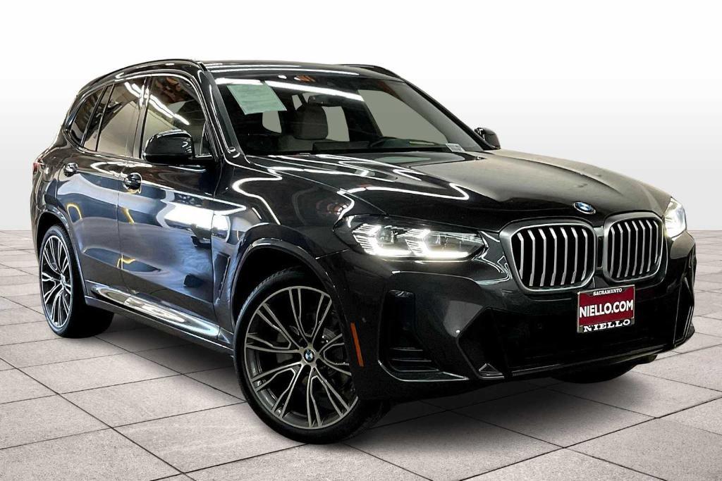 used 2022 BMW X3 car, priced at $33,294