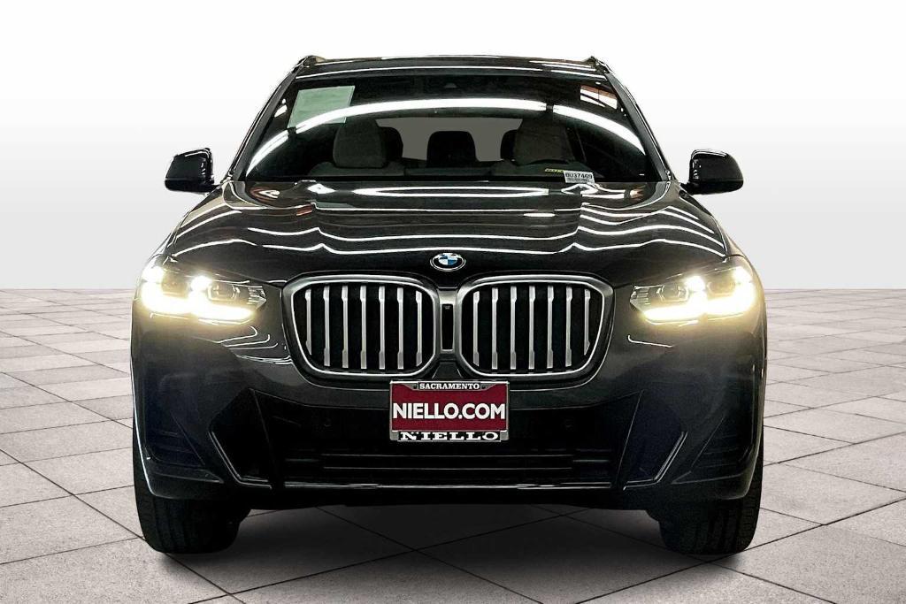 used 2022 BMW X3 car, priced at $34,196