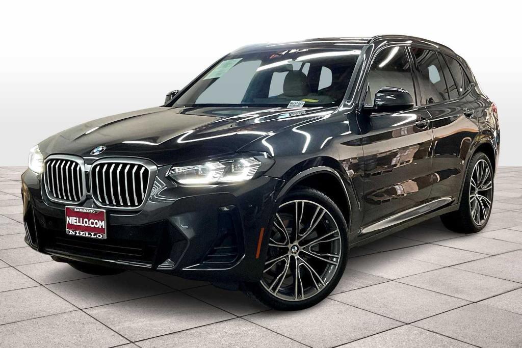used 2022 BMW X3 car, priced at $34,196