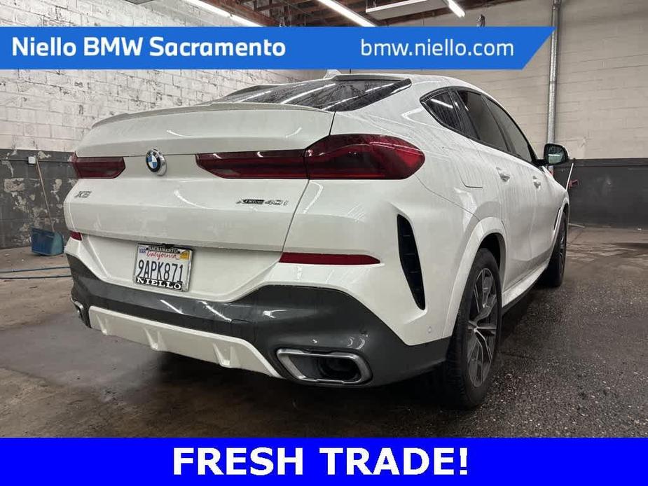 used 2022 BMW X6 car, priced at $56,841