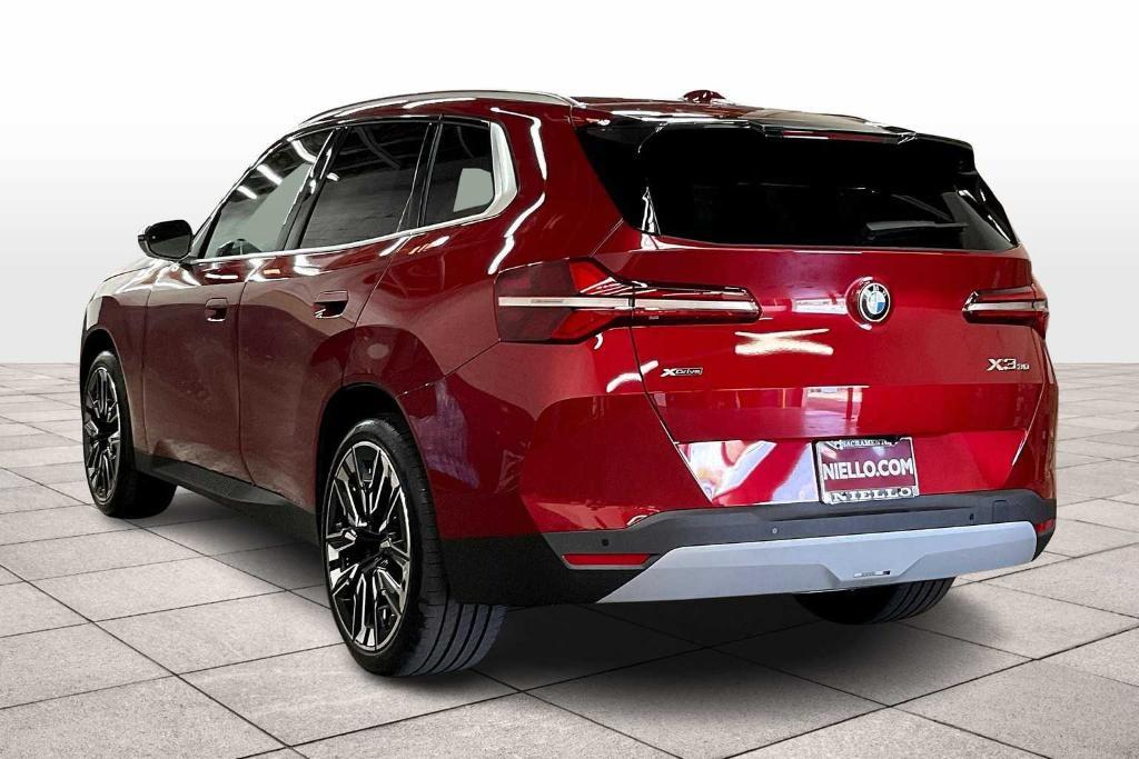 new 2025 BMW X3 car, priced at $55,345
