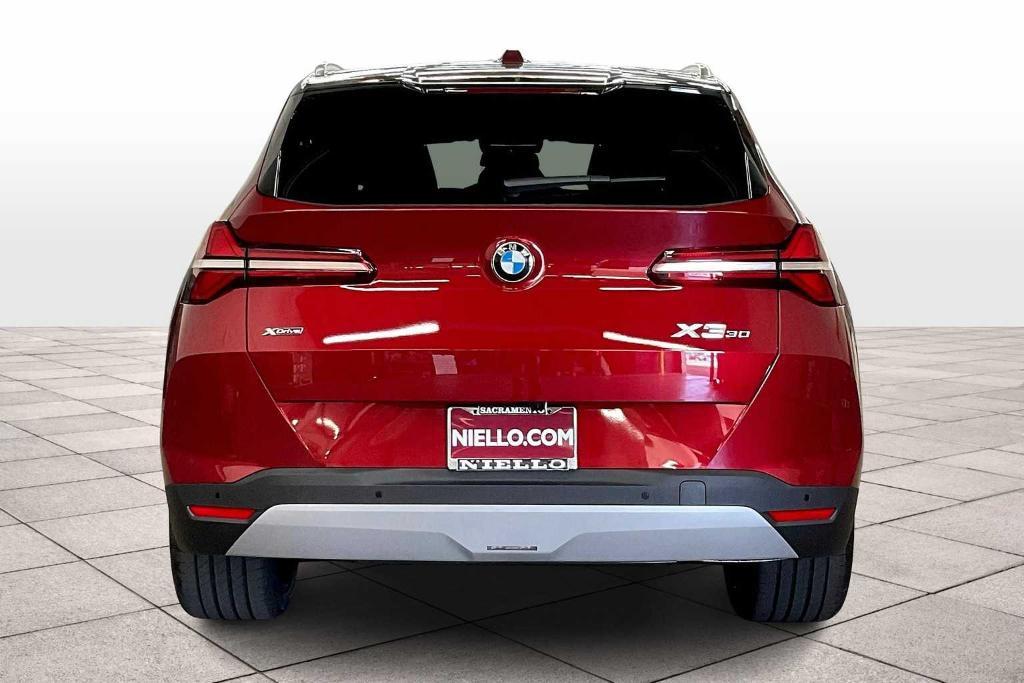 new 2025 BMW X3 car, priced at $55,345