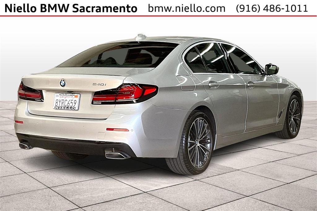 used 2021 BMW 540 car, priced at $38,488