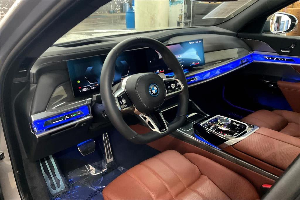used 2024 BMW 750e car, priced at $81,991