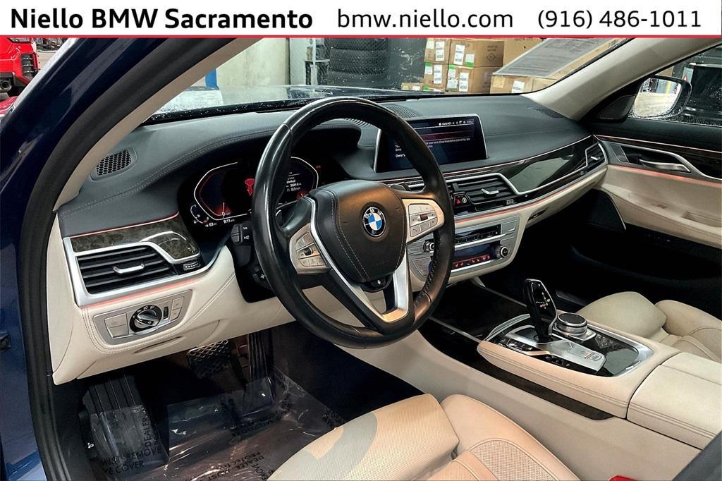used 2021 BMW 740 car, priced at $43,473