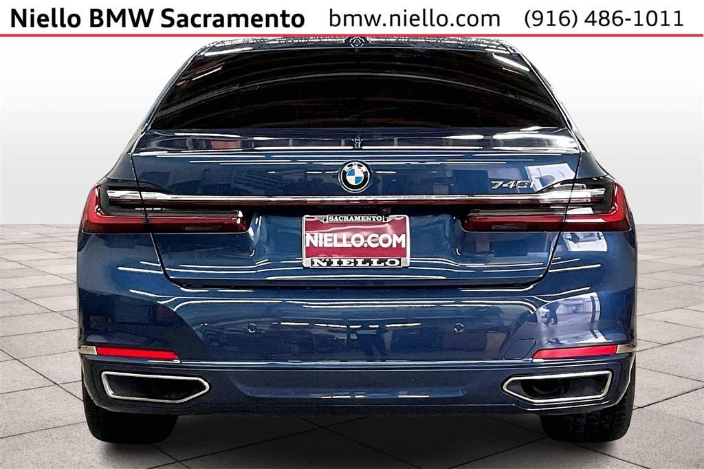 used 2021 BMW 740 car, priced at $43,473