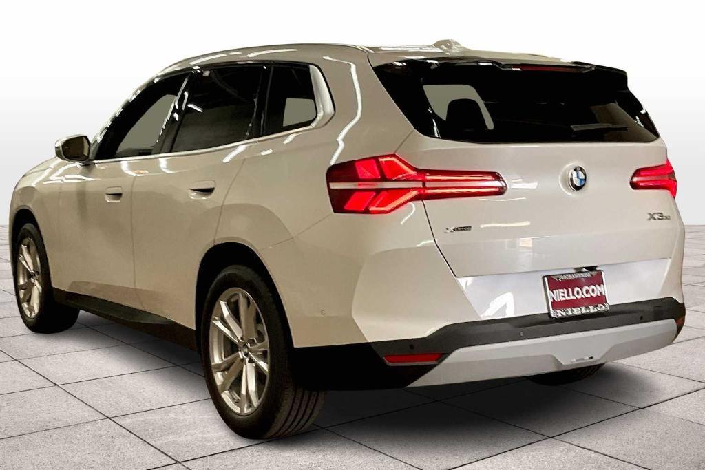 new 2025 BMW X3 car, priced at $53,460