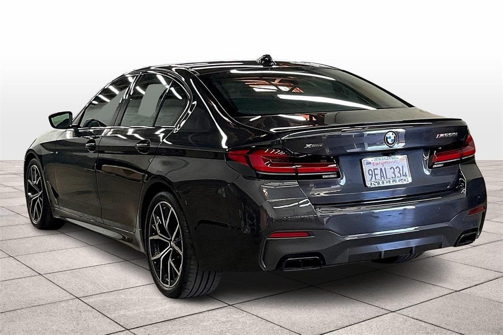 used 2023 BMW M550 car, priced at $70,945