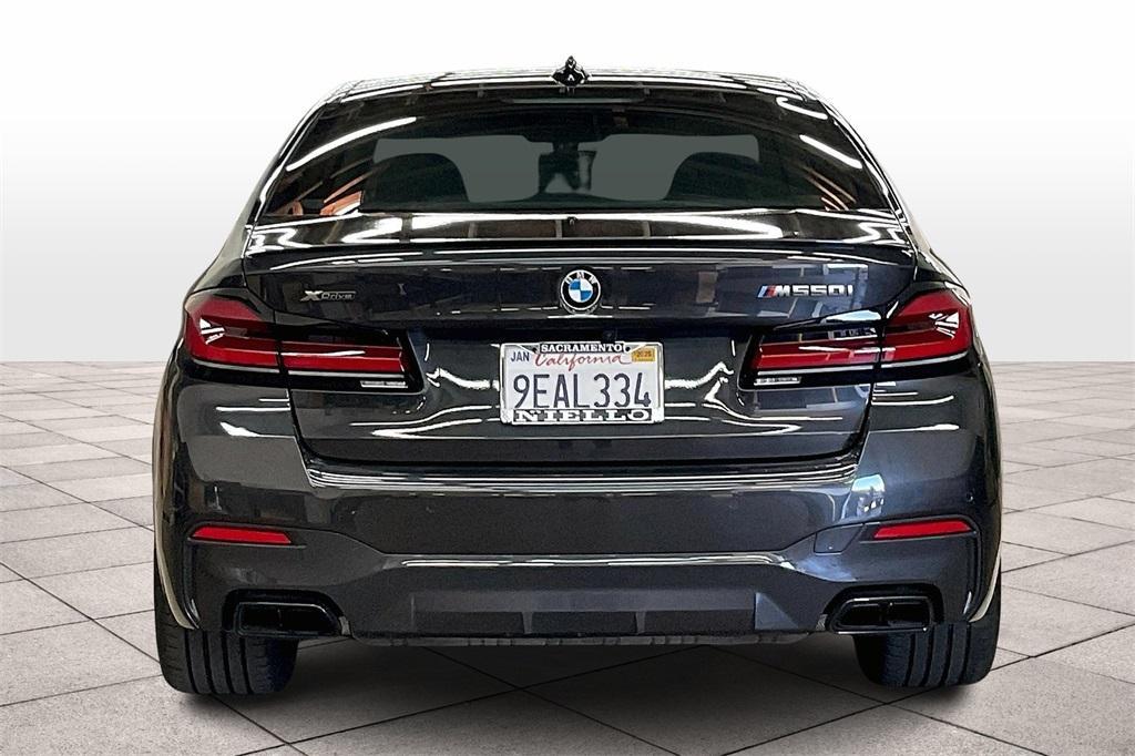 used 2023 BMW M550 car, priced at $70,945
