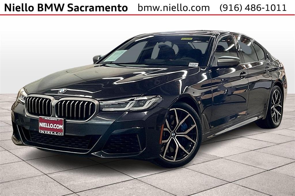 used 2023 BMW M550 car, priced at $73,893