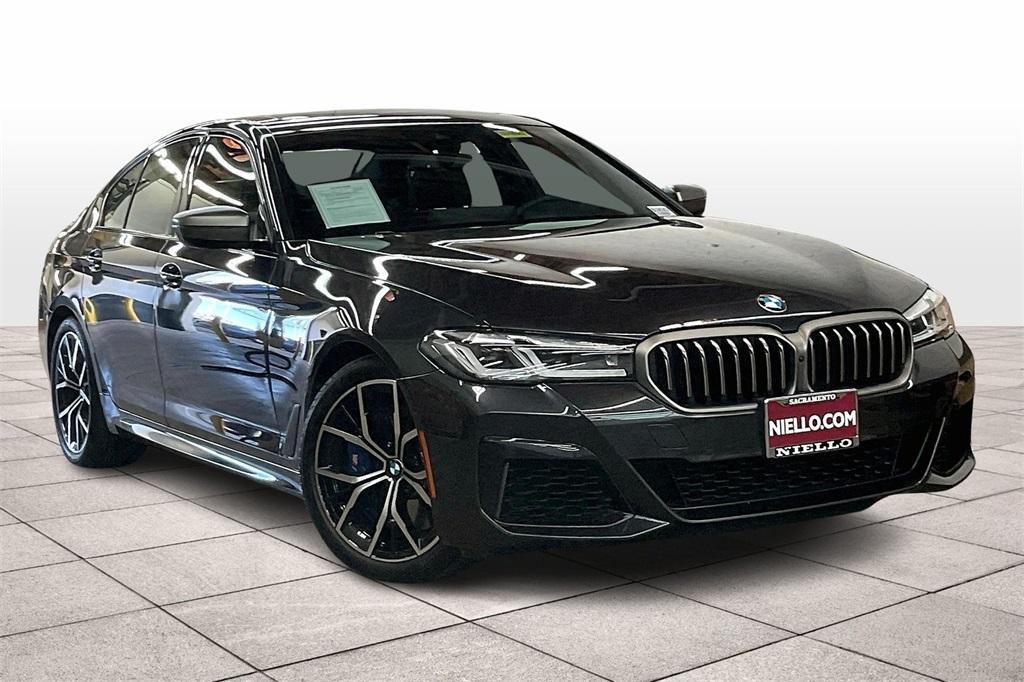 used 2023 BMW M550 car, priced at $70,945