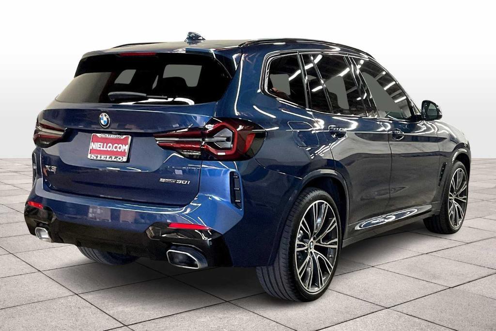 used 2022 BMW X3 car, priced at $35,545