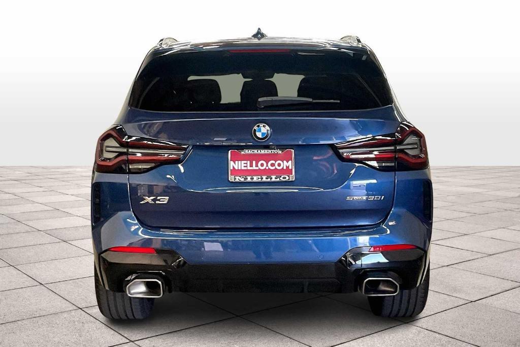 used 2022 BMW X3 car, priced at $35,545
