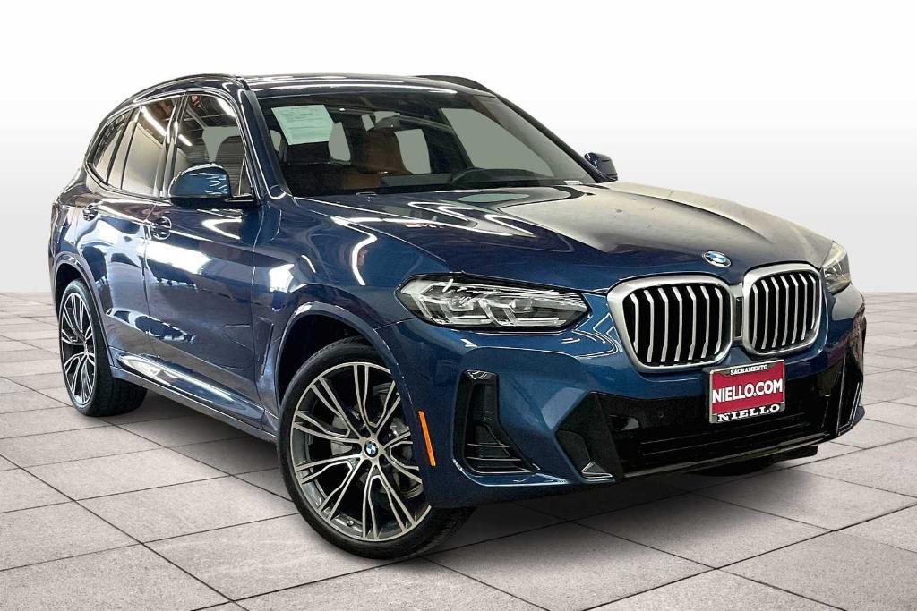 used 2022 BMW X3 car, priced at $35,545