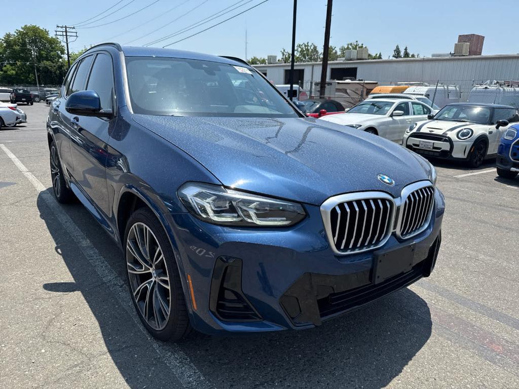 used 2022 BMW X3 car, priced at $35,995