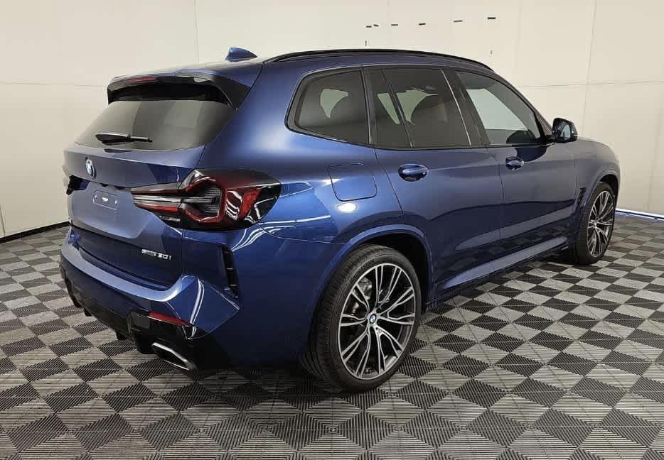 used 2022 BMW X3 car, priced at $36,710