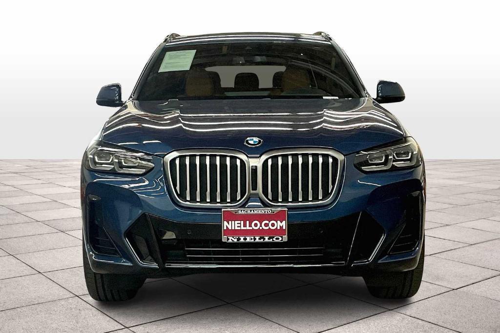 used 2022 BMW X3 car, priced at $35,545