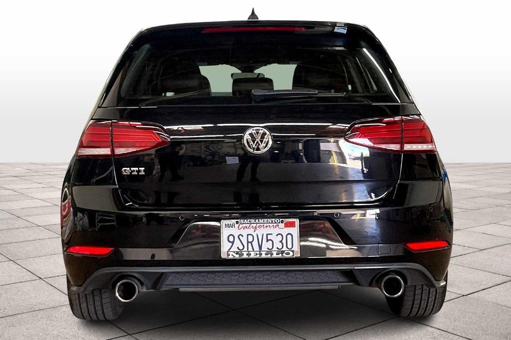 used 2018 Volkswagen Golf GTI car, priced at $20,990