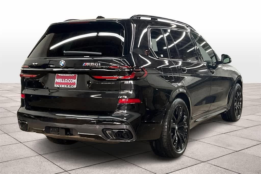 new 2025 BMW X7 car, priced at $126,245