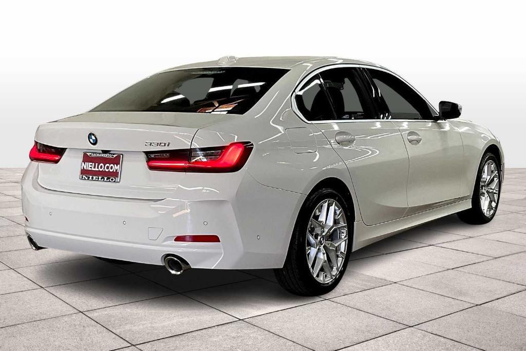 new 2025 BMW 330 car, priced at $50,095