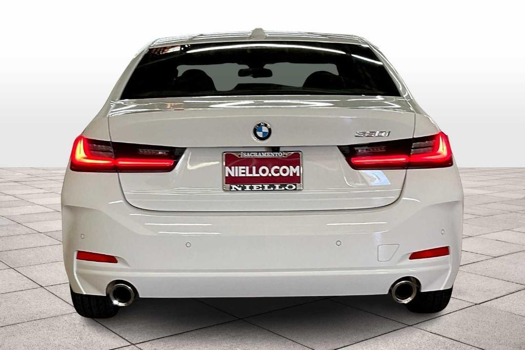new 2025 BMW 330 car, priced at $50,095