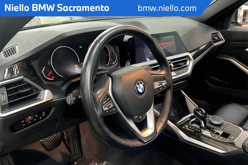 used 2019 BMW 330 car, priced at $22,493