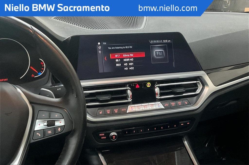 used 2019 BMW 330 car, priced at $22,493