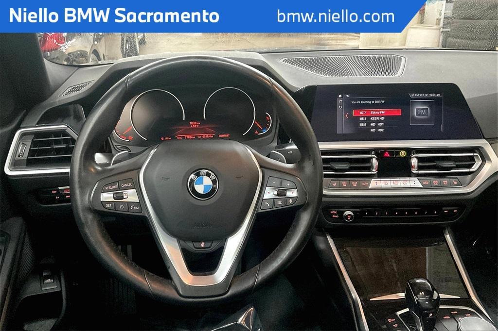 used 2019 BMW 330 car, priced at $22,493