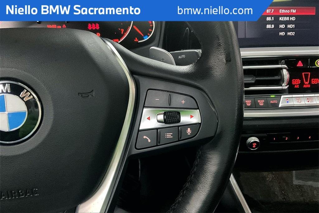 used 2019 BMW 330 car, priced at $22,493