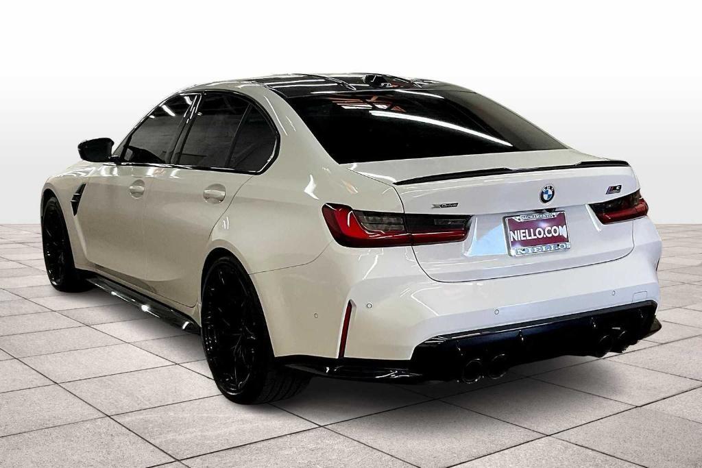 used 2023 BMW M3 car, priced at $86,293