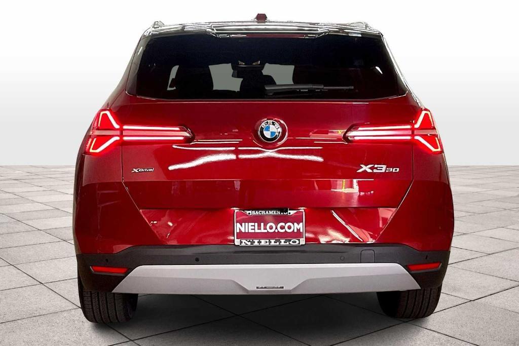 new 2025 BMW X3 car, priced at $53,460