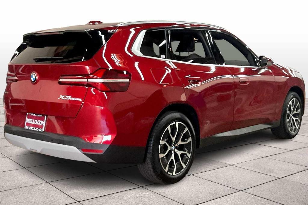 new 2025 BMW X3 car, priced at $53,460
