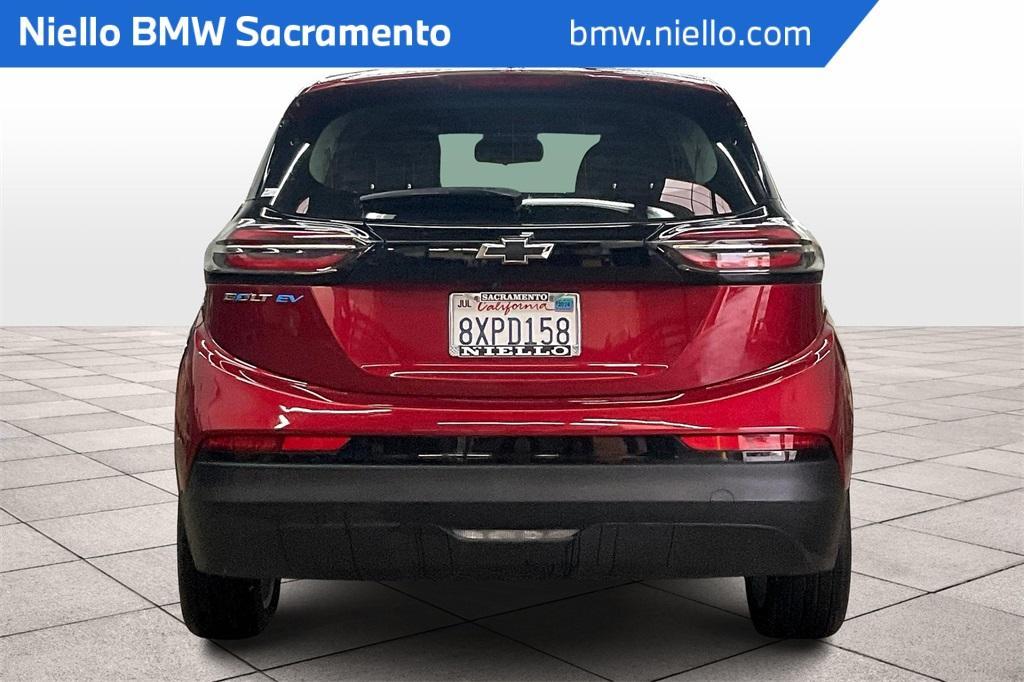 used 2022 Chevrolet Bolt EV car, priced at $19,991