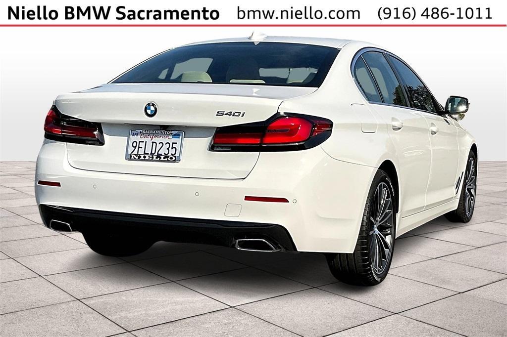 used 2023 BMW 540 car, priced at $53,560