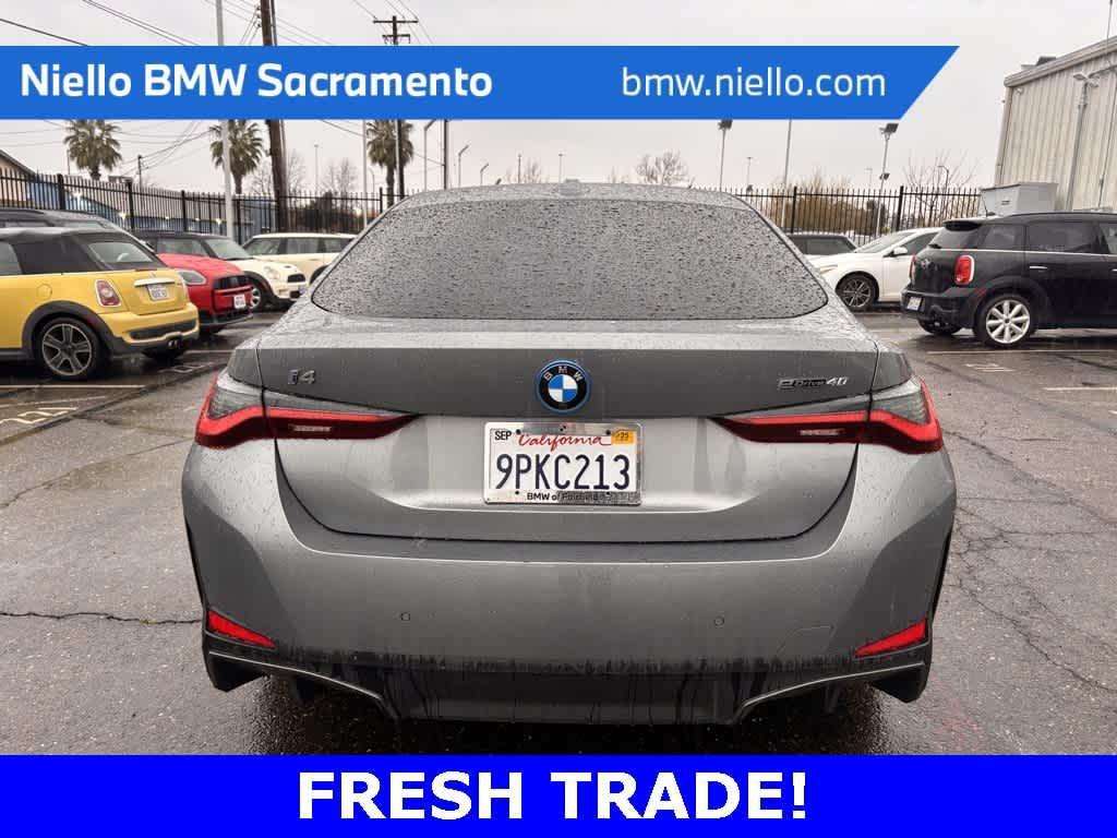 used 2024 BMW i4 Gran Coupe car, priced at $47,997