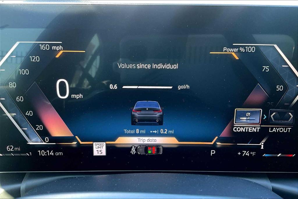new 2025 BMW 330 car, priced at $51,075