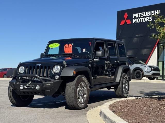 used 2017 Jeep Wrangler Unlimited car, priced at $22,991