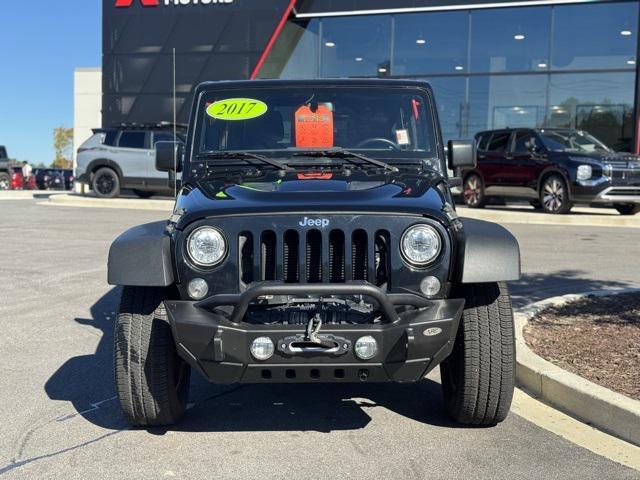used 2017 Jeep Wrangler Unlimited car, priced at $22,991