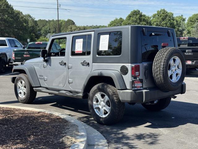 used 2017 Jeep Wrangler Unlimited car, priced at $17,991