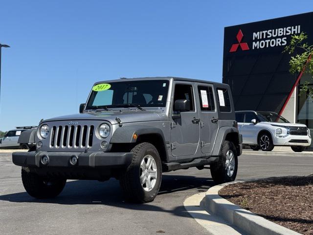 used 2017 Jeep Wrangler Unlimited car, priced at $17,991
