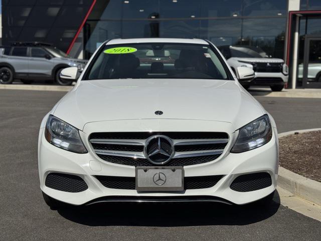 used 2018 Mercedes-Benz C-Class car, priced at $16,991