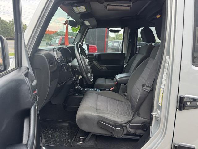 used 2012 Jeep Wrangler Unlimited car, priced at $13,991