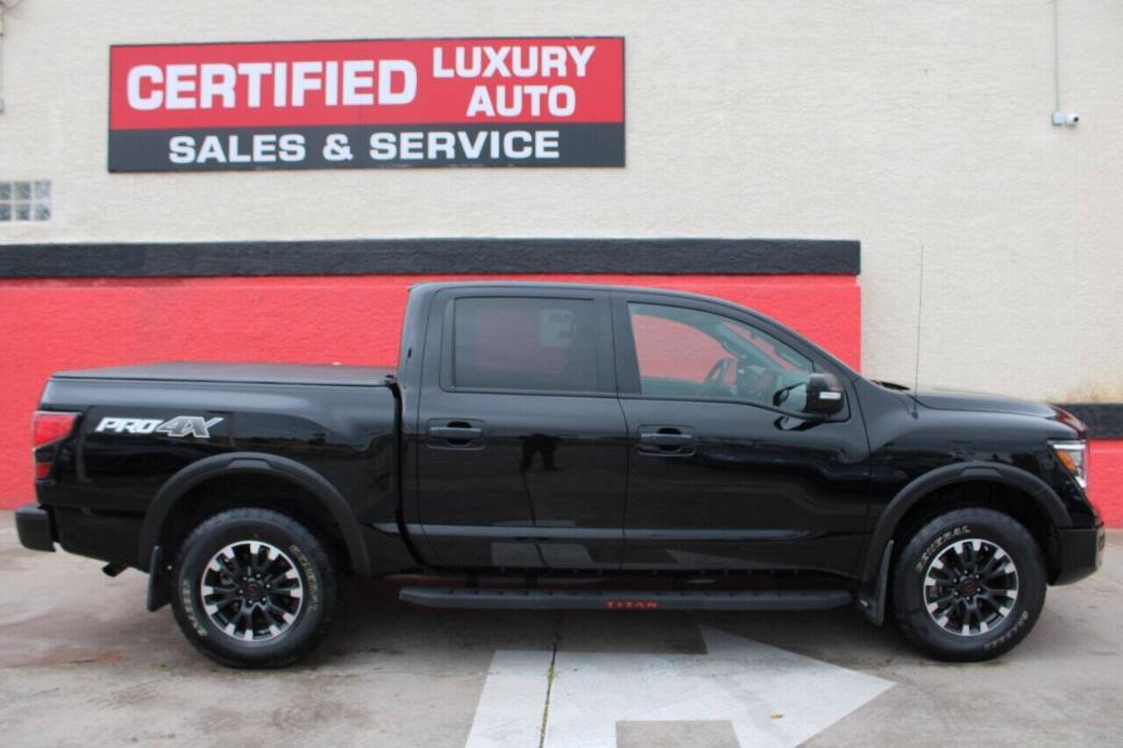 used 2021 Nissan Titan car, priced at $41,995