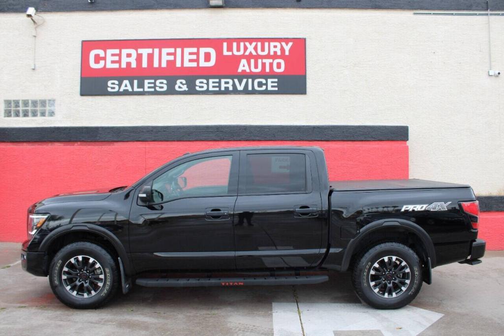 used 2021 Nissan Titan car, priced at $41,995