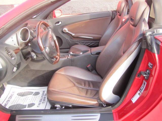 used 2006 Mercedes-Benz SLK-Class car, priced at $10,995