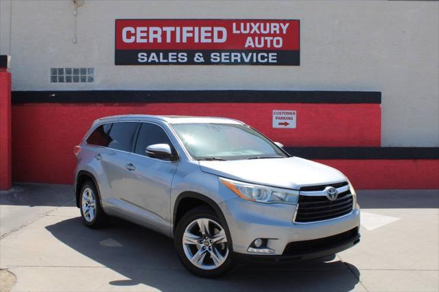 used 2016 Toyota Highlander car, priced at $18,995