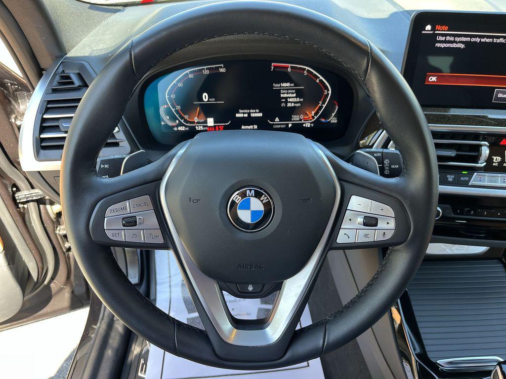 used 2022 BMW X3 car, priced at $37,968