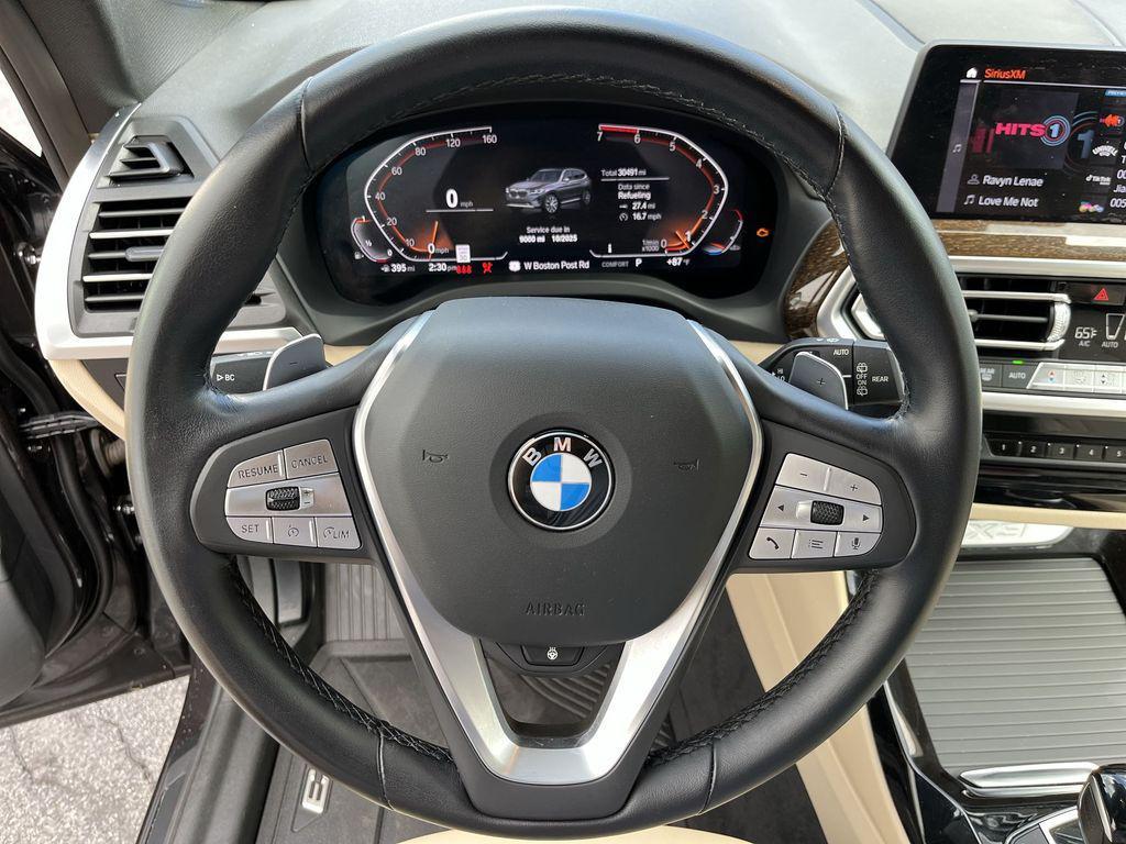 used 2022 BMW X3 car, priced at $34,879