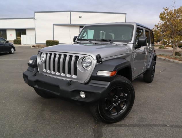 used 2020 Jeep Wrangler Unlimited car, priced at $25,499