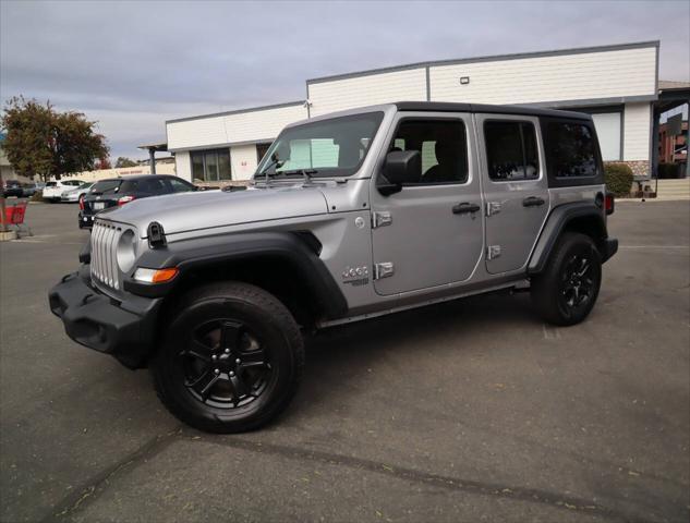 used 2020 Jeep Wrangler Unlimited car, priced at $25,499